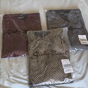 Three pack of sparkle knit tunic’s